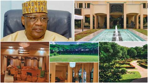 Photos Show Inside The Palatial Mansion Owned By Ibrahim Babangida