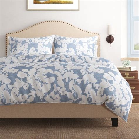 Lauren Ralph Lauren Willa Blue Reversible Floral Cotton Comforter Set