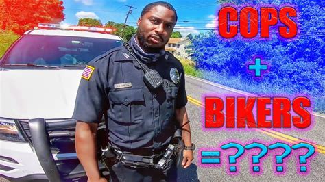 Police Vs Bikers Cops Bikes Trouble Youtube