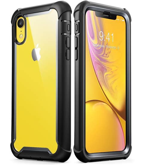 Iphone Xr Case I Blason Ares Full Body Rugged Clear Bumper Case With