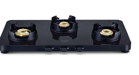 Buy glass top gas stove in the widest range. Roll over image to zoom in Prestige Edge Schott Glass 3 ...