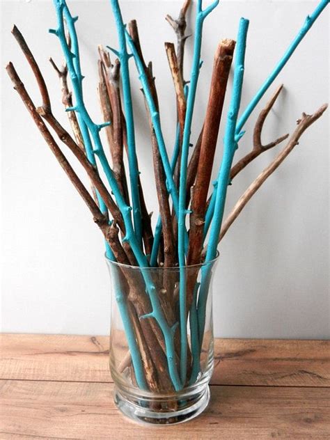 Painted Branches Handmade Home Decor Handmade Home Rustic Diy