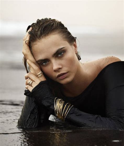 Cara Delevingne Poses Nude For Jewellery Campaign