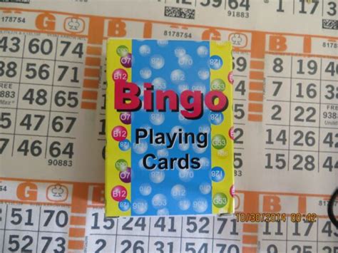 Deck Of Bingo Playing Cards With 1000 Paper Bingo Cards Play Bingo At