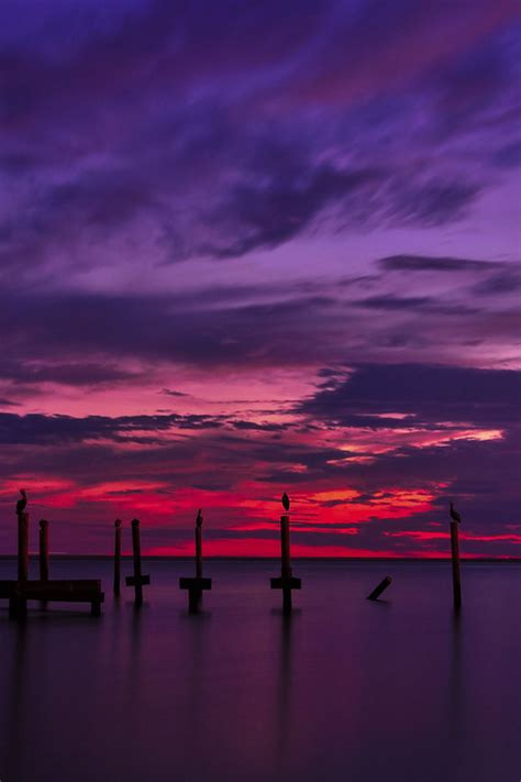 Purple And Red Sky Aesthetic Purple Sunset Red Sunset