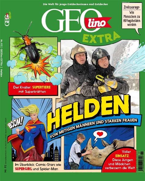 Geolino Extra Geolino Extra 922022 Superhelden Von Rosa Wetscher