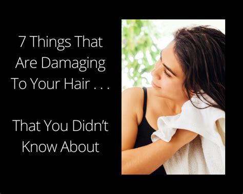 Things That Are Damaging To Your Hair That You Didnt Know About Elan Hair Green Hills