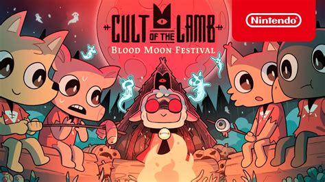 Cult Of The Lamb Blood Moon Festival Trailer Nintendo Switch