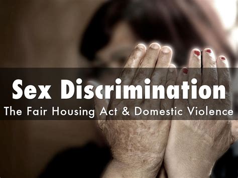 Webinar Sex Discrimination In Housing The Fair