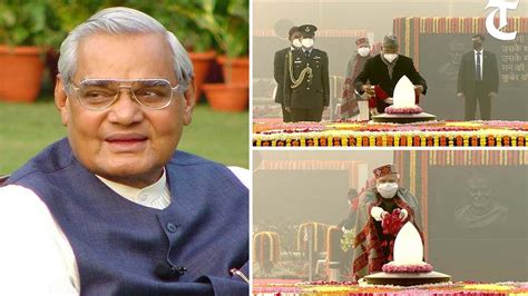 President Kovind Pm Modi Pay Floral Tributes To Atal Bihari Vajpayee On His Birth Anniversary