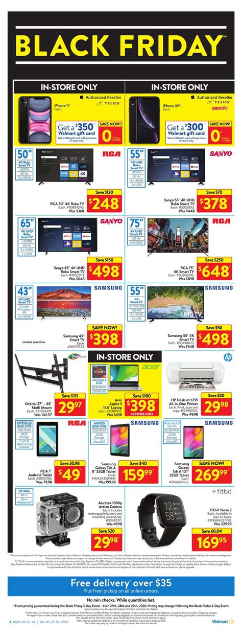 What Stores Are Doing Black Friday Online 2021 - Walmart Black Friday Flyer Deals 2021 Canada