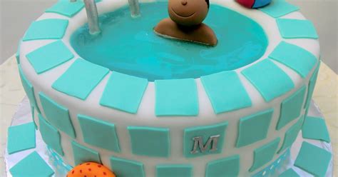 Confections Cakes And Creations Swimming Pool Birthday Cake