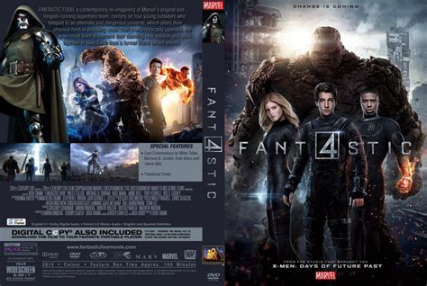 Fantastic Four Movie Dvd Custom Covers Fantastic Four Custom Cover