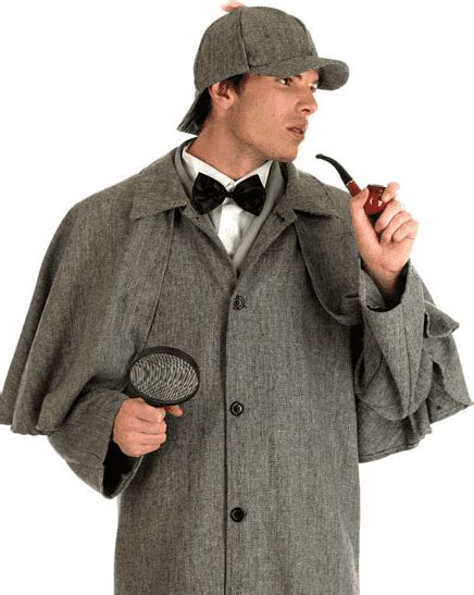 Victorian Detective Costume 2431 Xl Sherlock Holmes Fancy Dress Costume