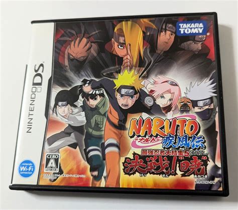 Naruto Shippuuden Saikyou Ninja Daikesshuu 5 Nintendo Ds Japan