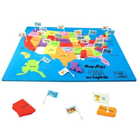 Buy Imagimake Ology Usa With Capitals Learning States And Capitals