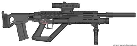 Bullpup Assault Rifle V6 By Warkom On Deviantart