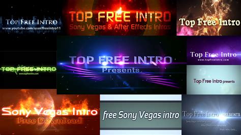 .no skills required.hundreds of templates.fast preview. Top 10 Free Intro Templates 2016 Sony Vegas | topfreeintro.com