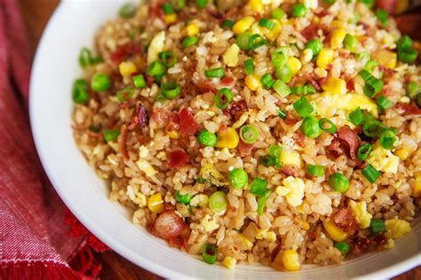 The Most Delicious Bacon Fried Rice Recipe Food Is Four Letter Word