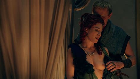 Nackte Jaime Murray In Spartacus Gods Of The Arena
