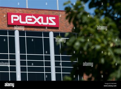A Logo Sign Outside Of A The Headquarters Of Plexus Corp In Neenah