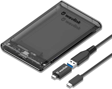 WAVLINK USB C To SATA External Hard Drive Enclosure For 2 5 Inch SATA I