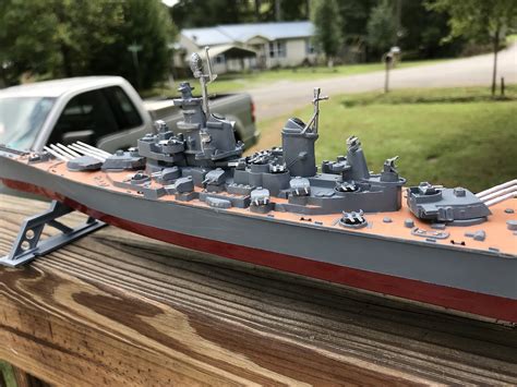 Uss Missouri Battleship Plastic Model Military Ship Kit My Xxx Hot Girl