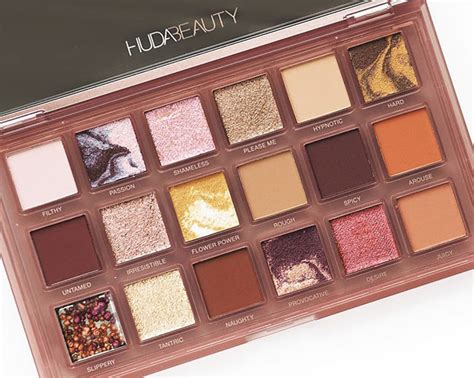 New Huda Beauty Naughty Nude Palette Review Swatches Maryam My Xxx