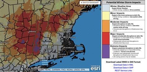 Major Winter Storm Interior Northeast