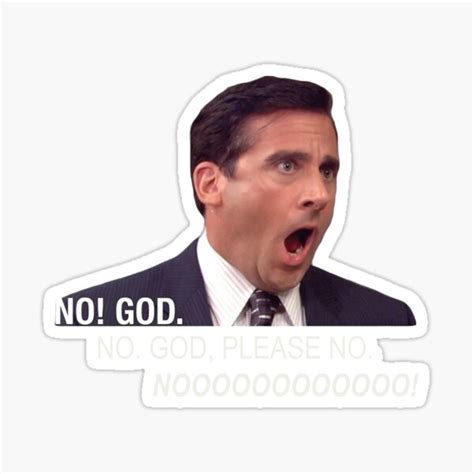 Michael Scott Sticker For Sale By Thingsshop Redbubble