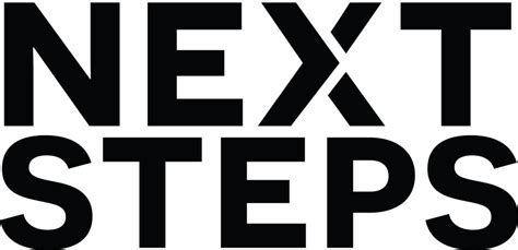 Download Next Steps Logo Black Next Steps Png Full Size Png Image