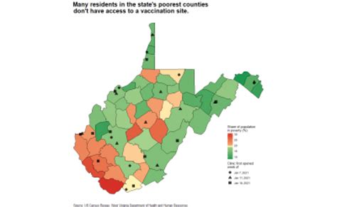 In West Virginias Poorest Communities The States Vaccine Rollout Has
