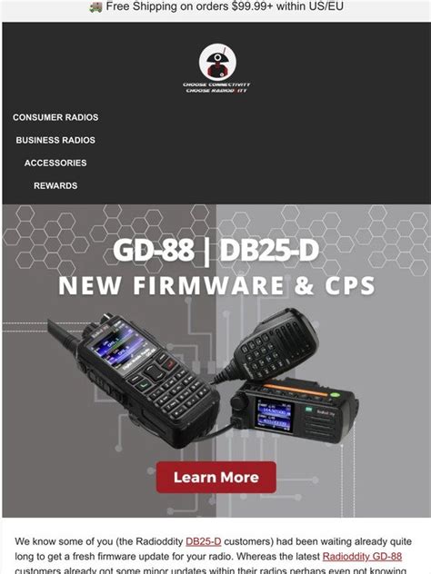 Radioddity Radioddity Gd 88 Db25 D New Firmware And Cps Released Milled