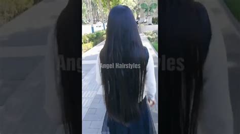Beautiful Girl Super Long Hair Cut Off YouTube