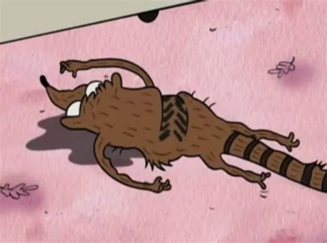 Imagen Rigby Atropellado Un Show Más Wiki Fandom Powered By Wikia