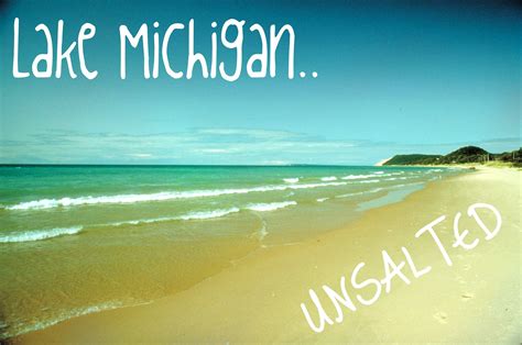 lake michigan.. unsalted | Lake michigan, Michigan, Pure michigan