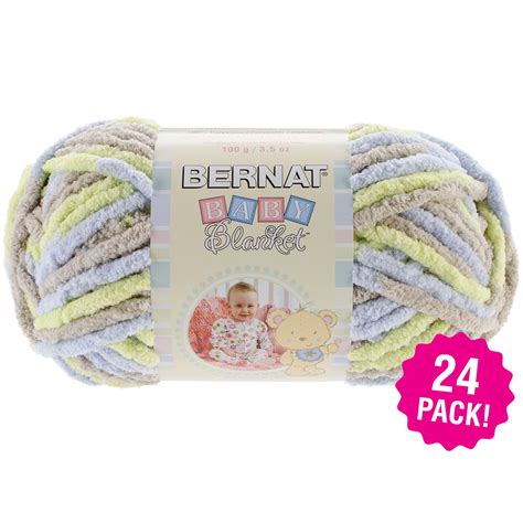 Bernat Baby Blanket Yarn Little Boy Dove Multipack Of 24