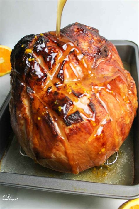 Honey Orange Glazed Ham Beeyondcereal
