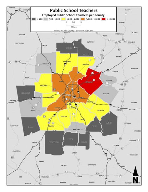Public School Teachers Metro Atlanta Equity Atlas