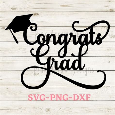 Graduation Svg Congrats Grad Svg Graduation Cut File Etsy Australia