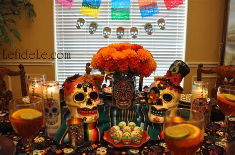 Make your dinner frighteningly memorable with halloween food ideas. Dia de los Muertos (Day of the Dead) Themed Halloween ...