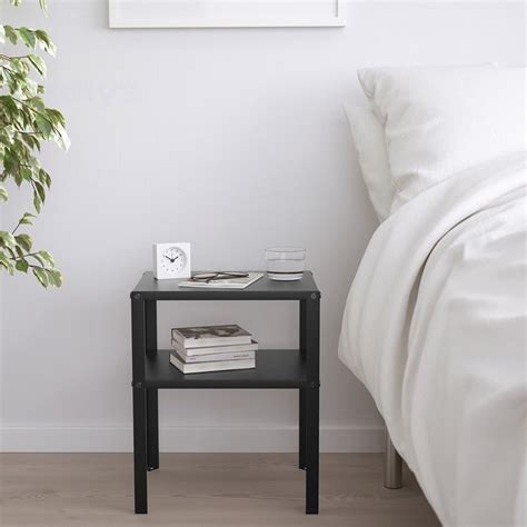 Make your space more zen. IKEA Knarrevik bedside table, black in South Island NZ ...