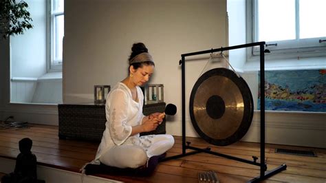 Sound Healing Gong Bath With Alison Youtube
