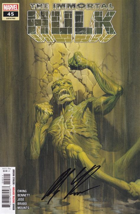 The Immortal Hulk 45 Alex Ross Art