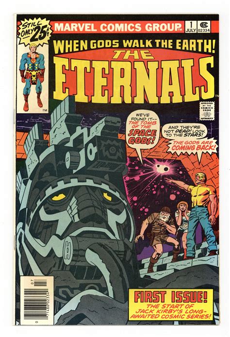 Marvel eternals villain and namor revealed! Eternals #1 VF/NM 9.0 1976 1st app. Eternals, Ikaris ...