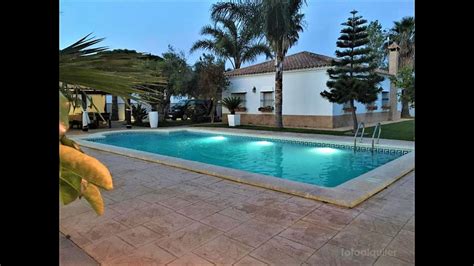 Chalets en chiclana, la barrosa, caños de meca. Alquiler chalet tres dormitorios con piscina privada en Chiclana, Cádiz Fotoalquiler-chiclana ...