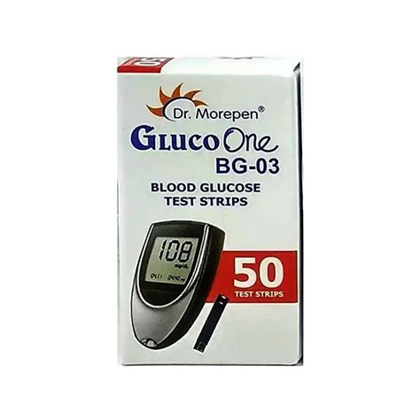 Plastic Dr Morepen Blood Glucose Test 50 Strip Model Name Number