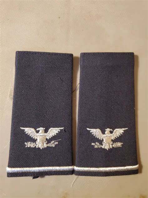 Us Air Force Colonel Officer Shoulder Boards Rank Epaulets Pair New