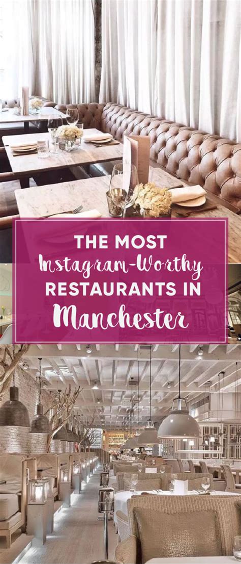 The 10 Most Instagram Worthy Restaurants In Manchester Society19 Uk