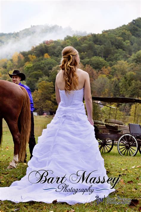 Bart Massey Photography Wedding On Horseback In Gatlingburg Tennessee